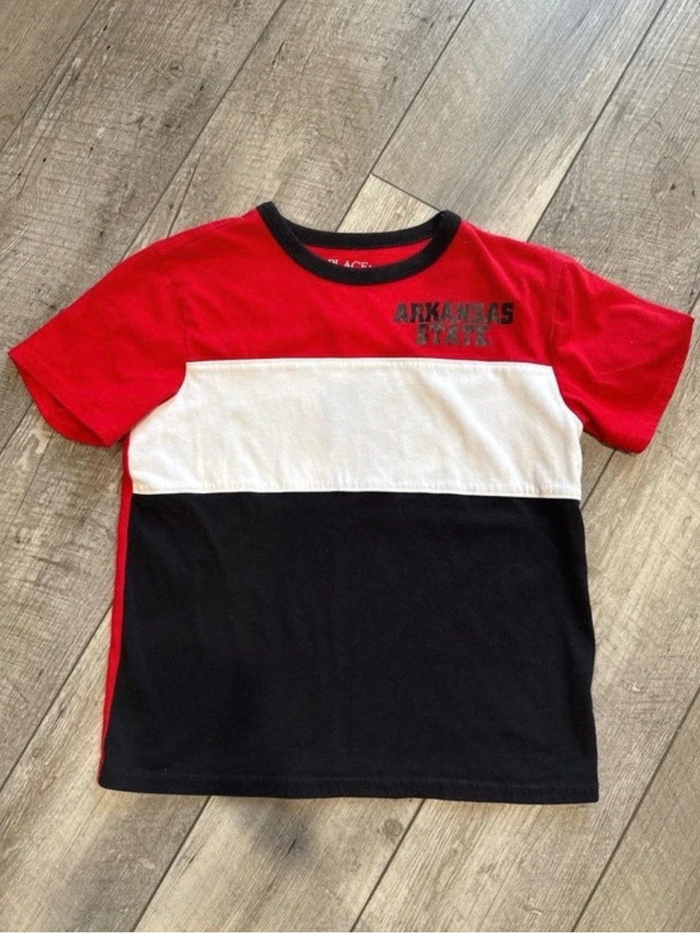 The Children’s Place Arkansas State Colorblock T-Shirt Boys 7/8